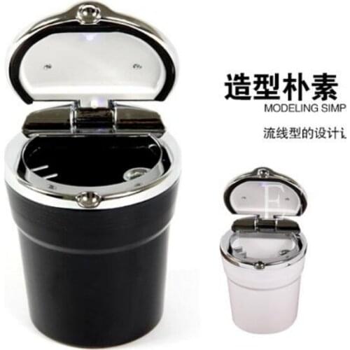 Car-Styling Car Cigarette ashtray with LED lamp For BMW all series 1 2 3 4 5 6 7 X E F-series E46 E90 X1 X3 X4 X5 X6 F07 F09 F10