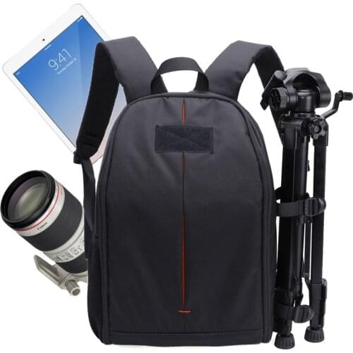 Camera Backpack DSLR SLR Camera Bag Camera Case Waterproof Bag, Multi-functional Digital DSLR Camera Video Bag