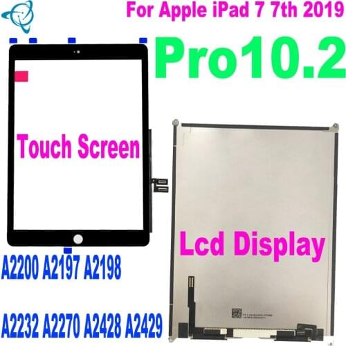 Shenyan A2270 A2428 A2429 A2430 Touch Screen Digitizer for iPad Pro 10.2 7 8th Gen 2020 LCD Screen + Touch Glass complete screen