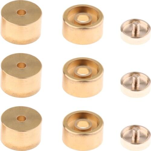 Tooyful Trumpet Repairing Parts Finger Buttons for Brass Instrument Replacement Accessories