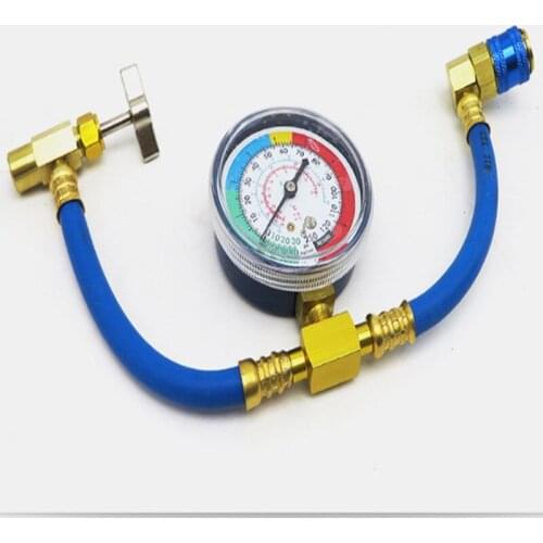 R134A Car Air Conditioning Refrigerant Refrigerant Fluoride Filling Table Filling Pipe Tool
