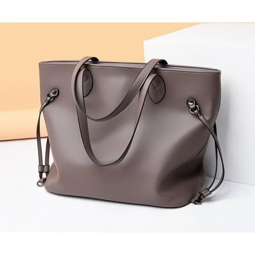 Tote Bag Female 2021 New Fashion Business Shoulder Women Bag File Large Capacity Shoulder Bag