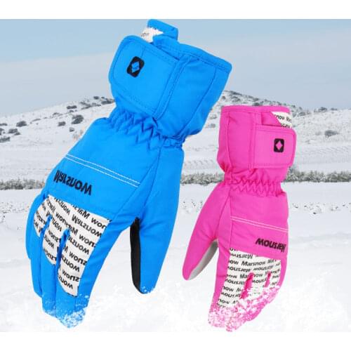 Women Men Ski Gloves Snowboard Snowmobile Motorcycle Riding Winter Gloves Windproof Waterproof Warm Unisex Snow Mittens Brands