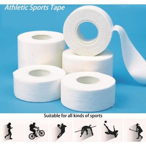 100% Cotton Rigid Adhesive White Porous Athletic Sports Tape