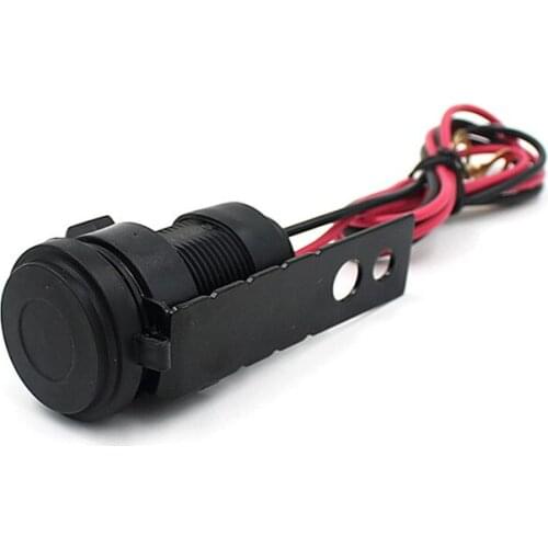 12V Motorcycle electric vehicle Handlebar Cell Phone USB Charger Power Adapter with Led light Waterproof cigarette lighter type