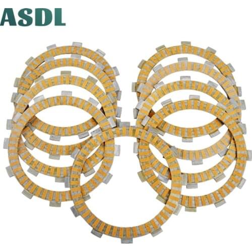 Motorcycle Engine Parts Clutch Friction Plates Kit For Yamaha XT 1200 FJR 1300 XVS 1300 Midnight Star XV 950 R XVS 950 A #e