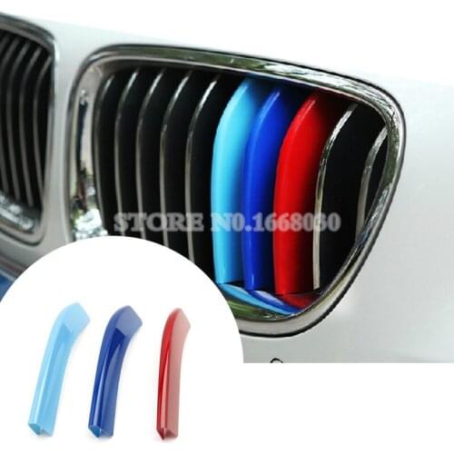 For BMW X5 F15 2014-2018 3 Color Front Center Grille Grill Insert Cover Trim Car accesories interior Car decoration