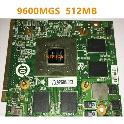 GeForce 9600MGS 9600M GS DDR2 512MB MXM II G96-600-C1 Video Card for Acer Aspire 4720 4920G 4930G 6920G 6930G 6935G 7720G Laptop