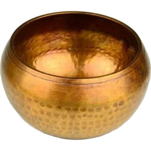 Exquisite decoration Antique bowl to the copper bowl bowl Buddha Nepal Buddhist meditation practice manual fine copper bowl