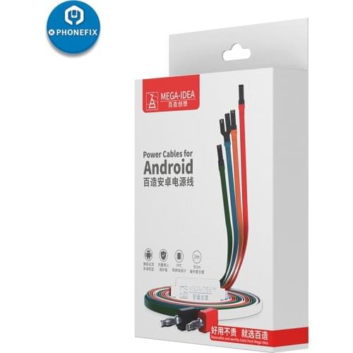 Qianli Mobile Phone Power Cord One Button Activation Line Test Cable For iPhone 6 7 8 X XS MAX For Android Phone HUAWEI XIAOMI