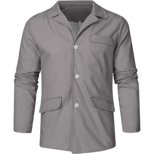 Breathable Vintage Vintage Men Coat for Dating Simple Jacket Breathable Vintage Vintage Men Coat for Dating Simple