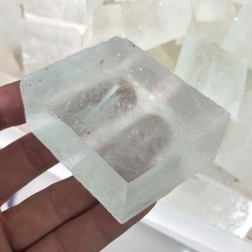 Natural white and transparent calcite mineral reiki healing crystal original gem sample home decor