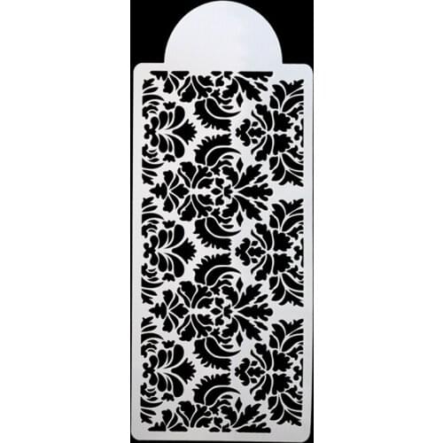 New Style Flower Design Stencil for Wedding Cake Fondant Decorating Stencils Templates Mold Baking Cake Tools cozinha