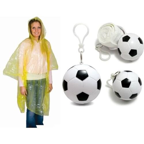 Portable Raincoat Ball Chain Rain Coat Women One-Time Waterproof Women Men Raincoat Camping Emergency Key Travel Accessories S
