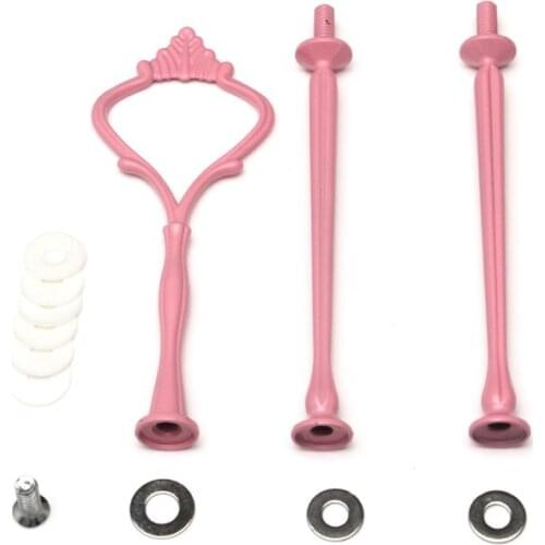 10PCS New Arrive Zinc Alloy Cake Stand Cake Stand Fittings, 3-Tier Big Crown Style Wholesale