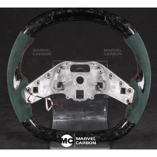 LED Performance Steering Wheel Display Compatible Chevrolet C8 + 100% Real Carbon Fiber