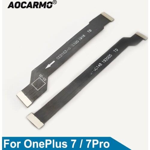 Aocarmo For OnePlus 7 / 7pro 7 Pro Main Board Connector Motherboard Connection Flex Cable