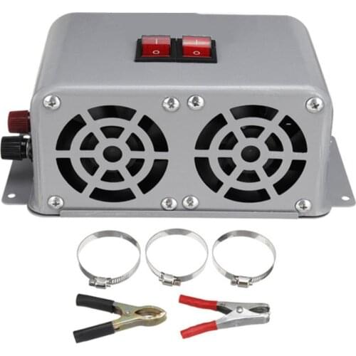 800W 12V/24V Car Heater Fast Heating Fan Dual Control Winter Windscreen Defroster Auto Truck Window Demister Interior Warmer