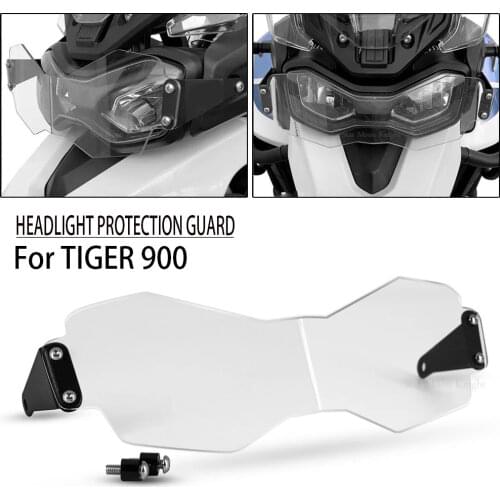 For TRIUMPH Tiger 900 TIGER900 GT Pro RALLY Motorcycle Headlight Protection Protector Headlight Film Guard Front Lamp Cover
