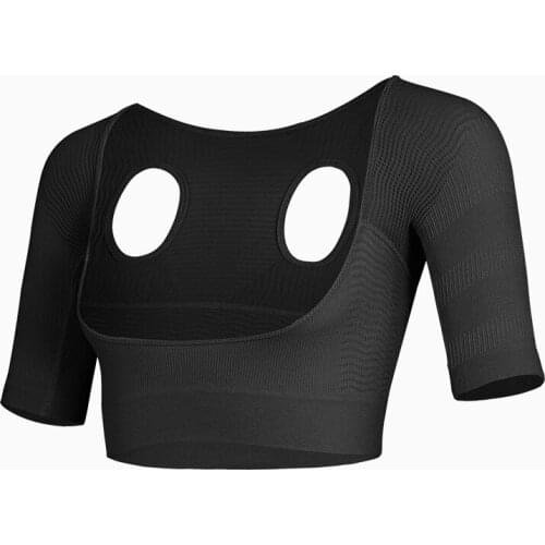 Breathable Chest Up Shapewear with Hight Elasticity Tops Back Support Posture Corrector Under Clothes for Women TK-ing