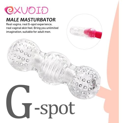 EXVOID 4D Realistic Deep Throat Erotic Oral Sexy Artificial Vagina Mouth Anal Male Masturbator Penis Exercise Blowjob Pussy