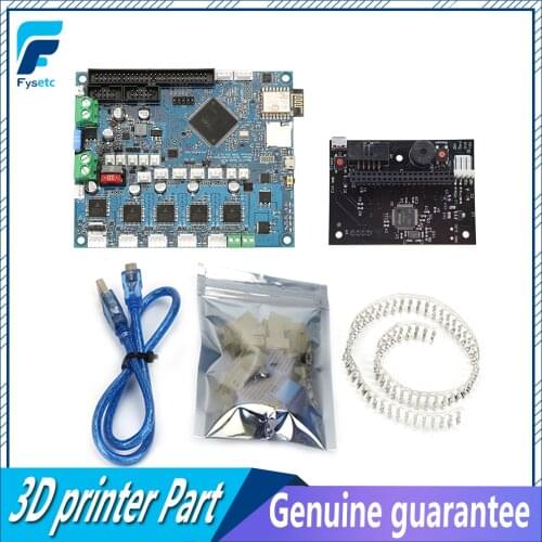 Cloned DuetWifi Duet 2 Wifi V1.04 Advanced 32bit Electronics Motherboard + Paneldue Connect 3D Printer CNC Machines BLV MGN Cube
