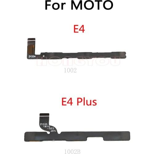 Power Button Switch Volume Button Mute On / Off Flex Cable For Motorola MOTO E4 XT1762 XT1772 / E4 Plus XT1771 XT1773