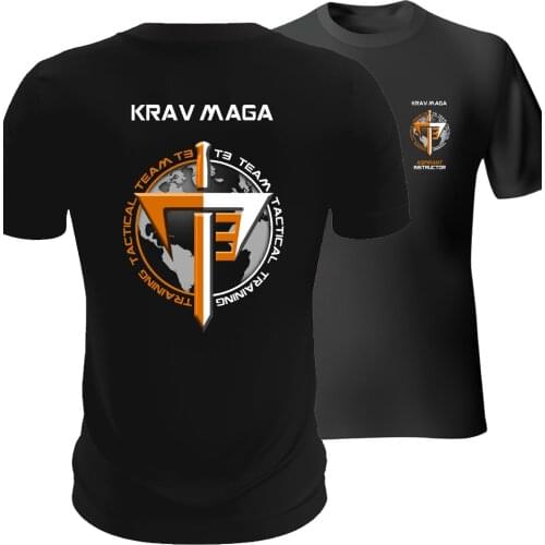 Krav Maga Training Instructor Gift T-Shirt. Summer Cotton Short Sleeve O-Neck Mens T Shirt New S-3XL