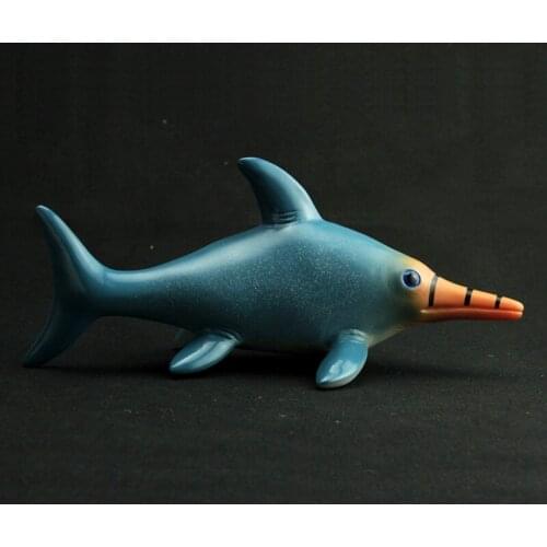 Simulation Animal Model Soft PVC Collection Classic Toys Sea Life Ichthyosaur Dinosaur Toy for Children Gift