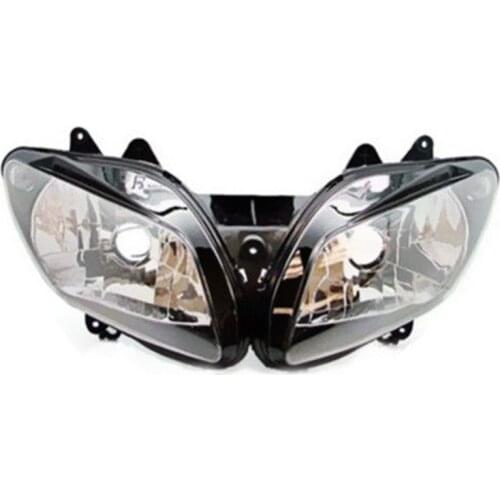 Motorcycle Black Headlight Headlamp Head Light Assembly For Yamaha YZFR1 YZF1000 2002 - 2003