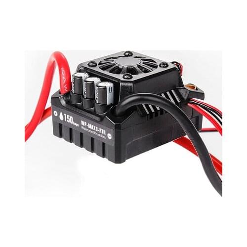 Hobbywing Wp-Max8-RTR 150A Waterdichte Borstelloze Esc Trx Plug Voor Rc 1/8 Traxxas E-REVO Traxxas Summit Hpi Savage Thunder tij