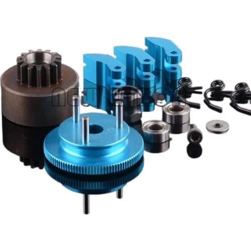 81020 Clutch Bell Gear (14T)+Flywheel Assembly For HSP RC 1/8 Monster Truck NEW ENRON1:8