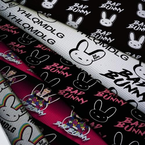 Bullet Texture Liverpool Fabric 50cm*140cm Printed For Dress Stretch Fabric Knit Fabric For Hair Band Craft Supplies L8511