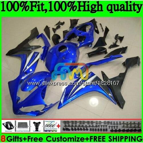 Injection OEM For YAMAHA YZF R 1 YZF 1000 YZFR1 07 08 Stock blue 114BS.10 YZF1000 YZF R1 07 YZF-1000 YZF-R1 2007 2008 Fairing