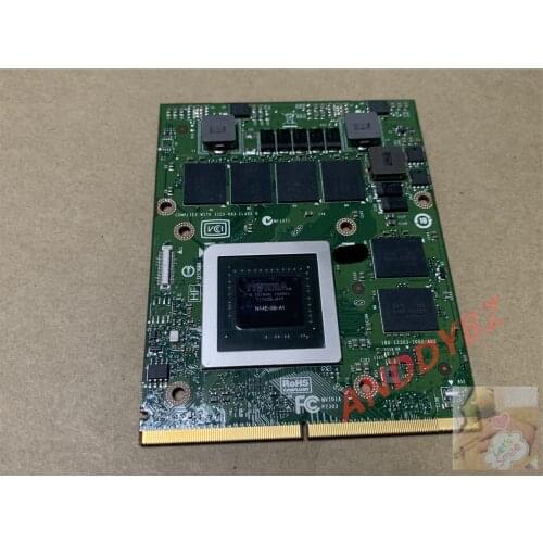 0HW6C9 for M17X M18X GTX 770M GTX770M 3GB MXM 3.0 GDDR5 Laptop graphics Video Card board 0HW6C9 CN-0HW6C9 N14E-GS-A1