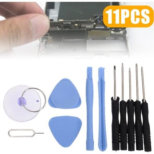 11 In 1 Cell Phones Opening Pry Tool Kit Mobile Phone Repair Tool Screwdriver Set Universal For Phone Hand Tool Accessories