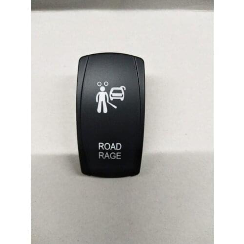 12v20A,24v/10A Car marine rocker switch 5-pin ON/OFF Switch "ROAD RAGE" SYMBOL
