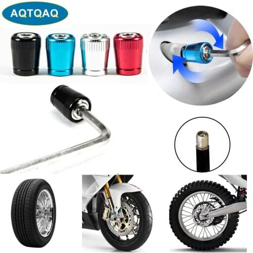 4Pcs/Set Universal Zinc Alloy Moto Bicycle Car Tire Air Valve Caps Tire Wheel Air Dust Caps Cover Car Accessories Auto Parts