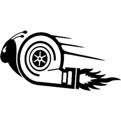 Car Sticker 3D 15*7.5CM Drift Race Car Styling Turbo Snail Cool Funny Car Decal Stickers Vinyl Laser Car Styling
