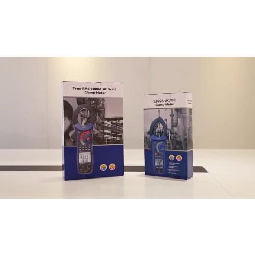 CEM DT-3352 1500A AC/DC 900.0kW high voltage Clamp Meter Multimeter with inrush Current Function