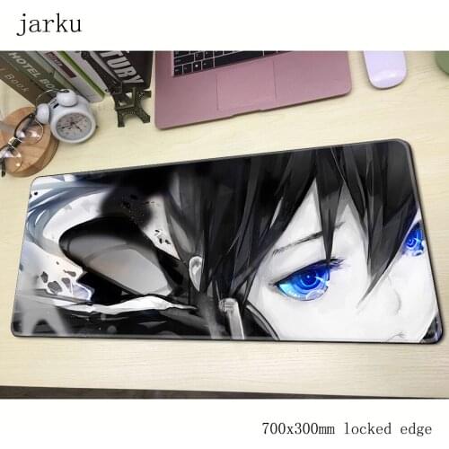 BLACK ROCK SHOOTER mousepad gamer 700x300X3MM gaming mouse pad large sexy notebook pc accessories laptop padmouse ergonomic mat