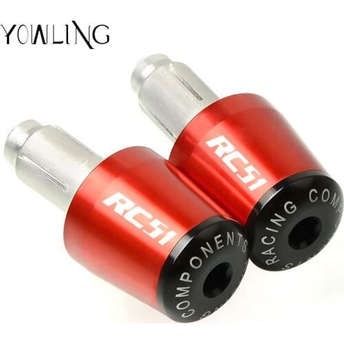 For HONDA RC51 RVT1000 SP-1/SP-2 2000 2001 2002 2003 2004 2005 2006 Motorcycle Handlebar Grips Bar Ends Handle bar Cap Slider