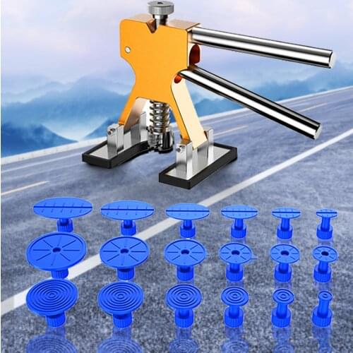 Car Dent Repair Tools Dent Repair Kit Automotive Paintless Auto Body Dent Puller Removal Kits with Glue Puller Tabs for Vehicle