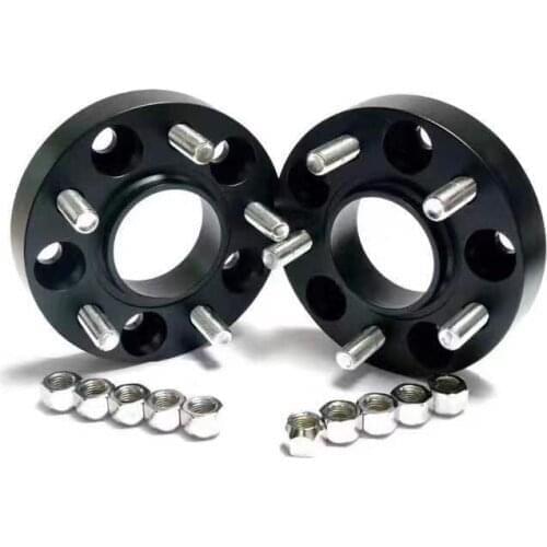 2PCS 5x108 63.4 Wheel Spacers Hub Widening Aluminum Spacer Adapter For Car Ford Kuga Focus Mondeo Edge Fiesta Separadores