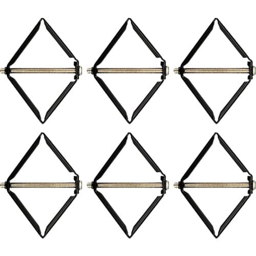 6pcs/Set Wall Mount Switch Box Repair Tool Secret Stash 86mm Switch Cassette Repairer Support Rod Electrician Accessories #W0