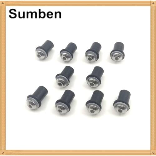 Stainless Steel Motorcycle Windshield Screws Nut 10pcs M5x16MM Fairing Bolts Windscreen for Honda Suzuki Kawasaki Yamaha Ducati