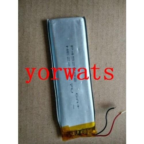 New Hot A Rechargeable Li-ion Cell 3.7V polymer lithium battery 452582 800MAH digital photo frame lithium battery chewing gum b