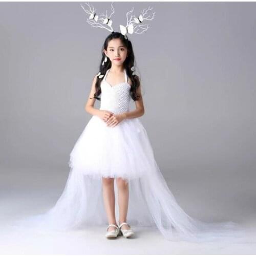 Girls Clothing Spring Autumn Cotton Suit for Girl Tulle Kids Clothes Set Thanksgiving Outfits Princess Kids Cosplay Tutu Dress