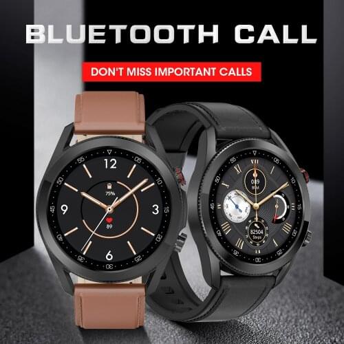 GOLDENSPIKE L19 Smart Watch Men ECG PPG Bluetooth Call IP68 Waterproof Heart Rate Monitor Music Play PK L13 L16 L15 SmartWatch