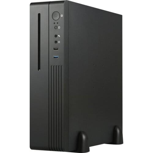 UX01 horizontal MATX/ITX motherboard TFX power half-height graphics card optical drive HTPC chassis